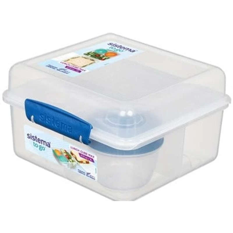 Sistema Contenitore per il pranzo - Lunch Cube Max To Go - 2L - Blu Oceano