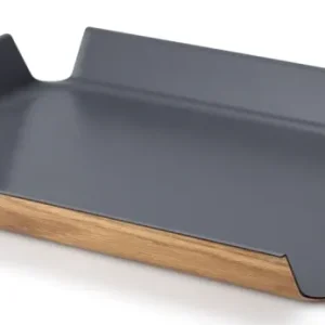 Slide vassoio vassoio Continenta Grigio, 41x29,5 cm 2921