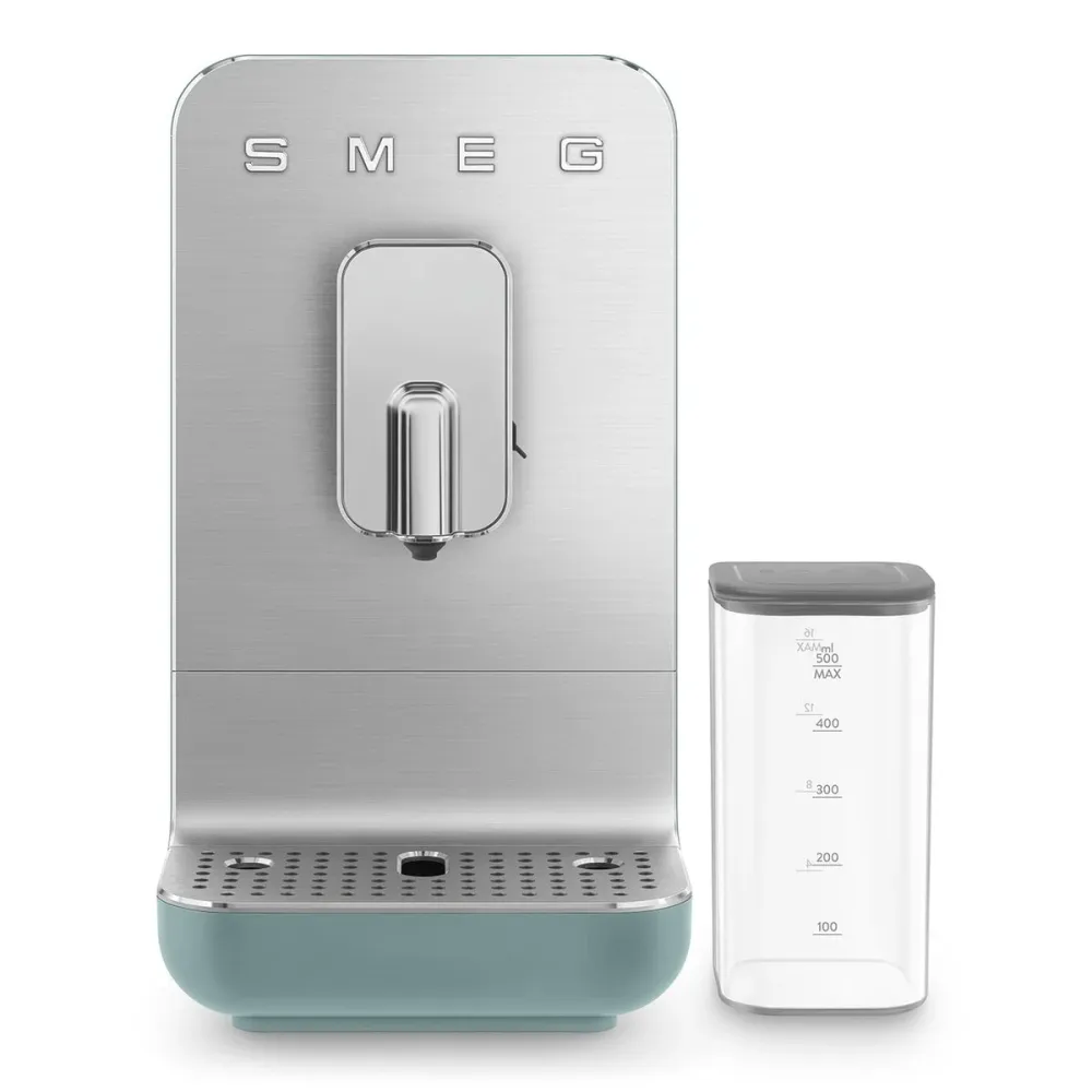 Smeg macchina da caffè automatica con sistema di latte BCC13EGMEU Verde smeraldo