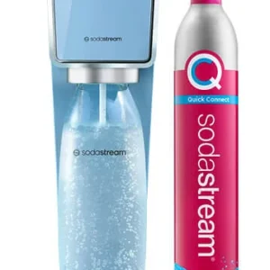 SodaStream Art gasatore d'acqua – incl. 1 bottiglia (plastica), bombola CO₂ 60 l incl., blu