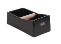 Solis Contenitore per fondi 8 × 11,5 × 22 cm, plastica, nero, per tutte le macchine portafiltro Solis