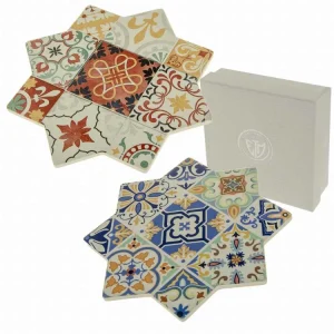 Sotto pentola andria forma di stella scatola da 20cm - disponibile 2 colorazioni
