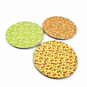 Sottopiatto plastica d.33cm fantasie assortite
