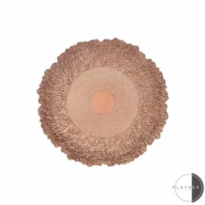 Sottopiatto rosa d.33cm pvc