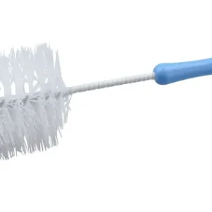 Spazzola lavabottiglie plastica con mini spazzola