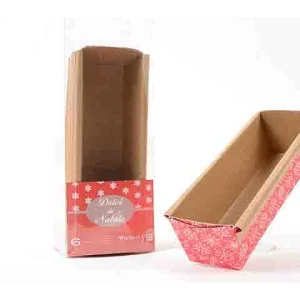 Stampo dolce plumcake 6 pezzi 20x.8xh.5.5 7