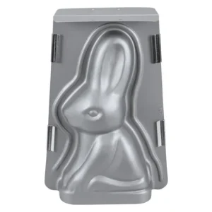 Stampo da forno STÄDTER Coniglietto pasquale 3D 18x26x8 cm argento We love Baking