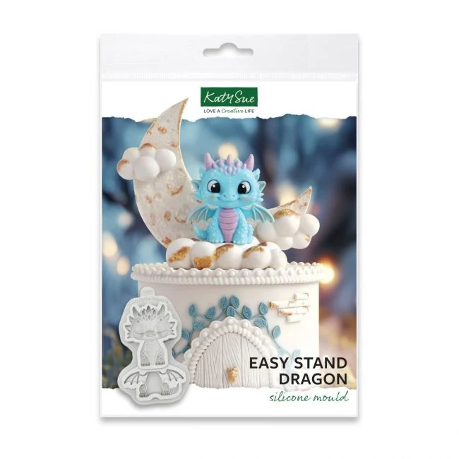 Stampo Katy Sue - Drago 3D con Supporto Facile