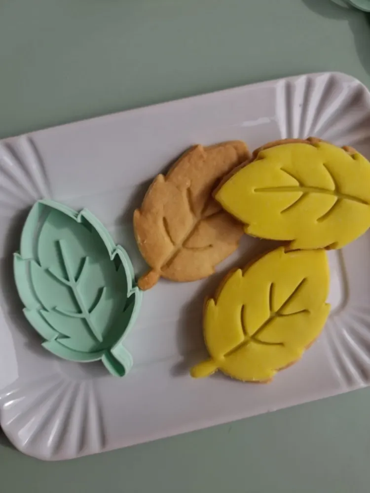 Stampo per biscotti forma di Foglia 7