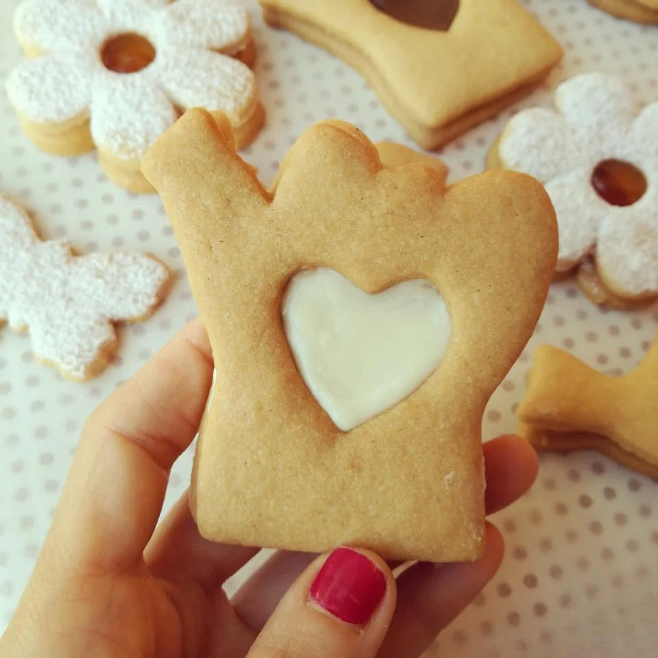 Stampo per biscotti forma di Set Annaffiatoio Cuore (2 pz)