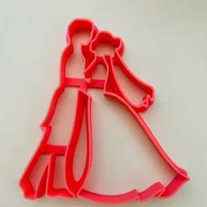 Stampo per biscotti forma di Sposi bacio (9,5x8,5 cm)