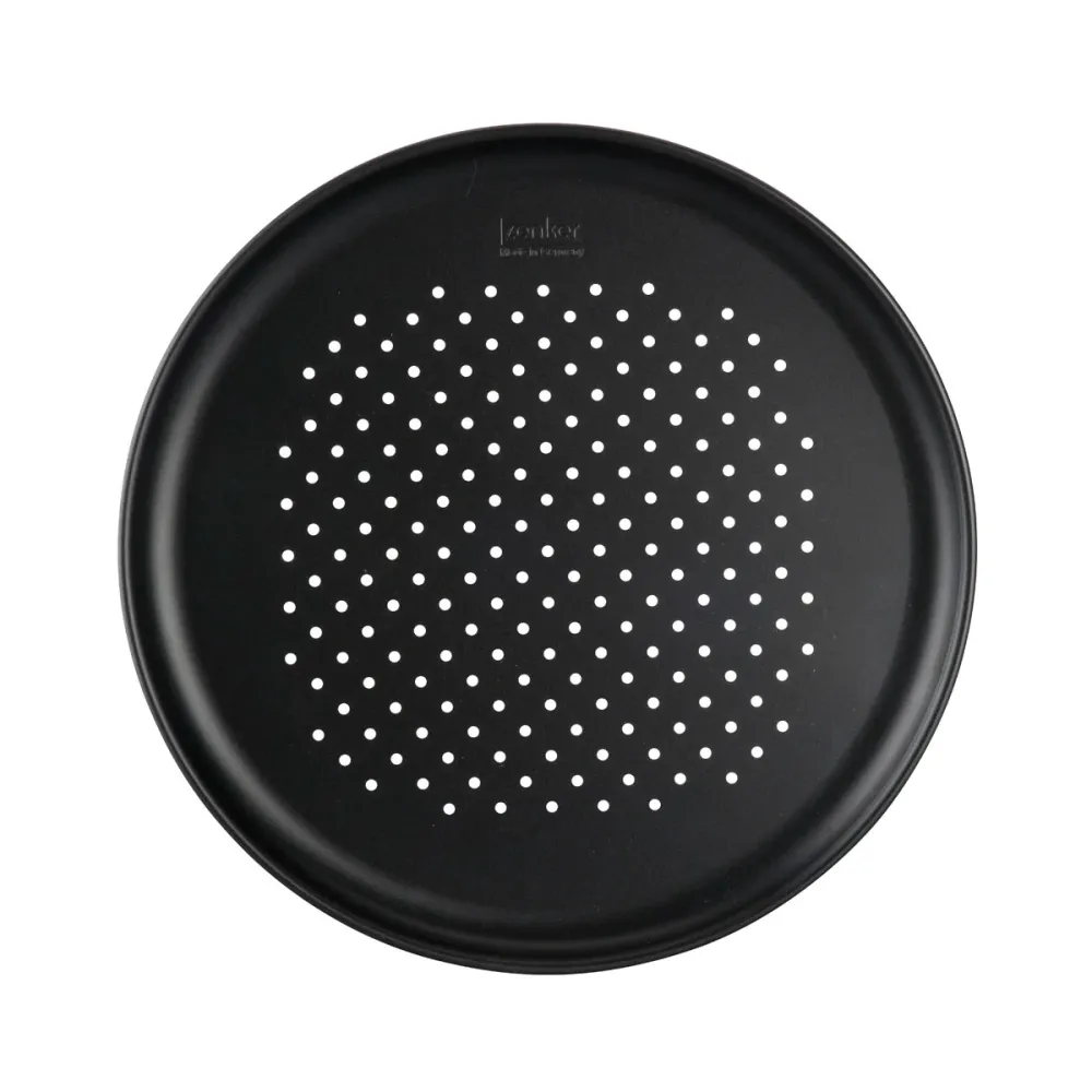 Stampo per pizza forato Ø36 cm Linea Black Metallic