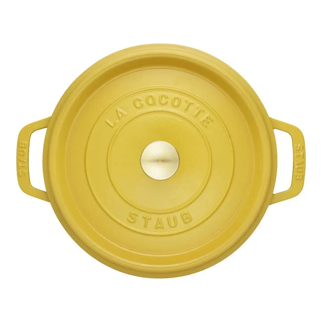 Staub Cocotte Tonda Citron D24 cm Ghisa