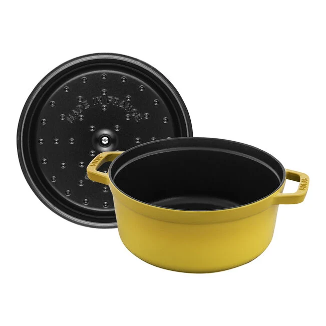 Staub Cocotte Tonda Citron D24 cm Ghisa