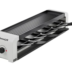 STÖCKLI Griglia per raclette CheeseGrill 4 bianco 53x11,6x11,8 cm