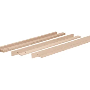 STÄDTER bastoncini di pasta 35 cm set da 2 pezzi cad. 3 mm 5 mm 10 mm faggio