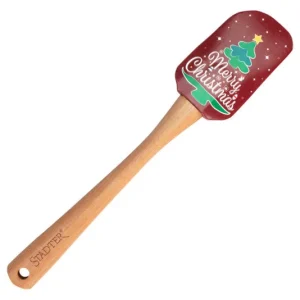 STÄDTER Raschietto per pasta Albero di Natale 25 cm legno/silicone