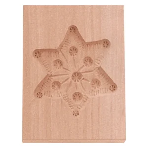 STÄDTER Springmodello stella ontano 5,5x8 cm legno di pero
