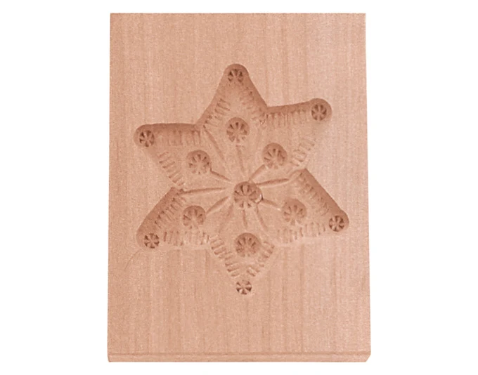 STÄDTER Springmodello stella ontano 5,5x8 cm legno di pero