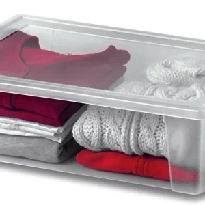 Stefanplast Contenitore Multiuso Lt.15 - Cm. 39,5X29X17 H Col. Trasparente