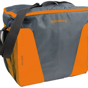 Giò Style BORSA TERMICA RIVER MESSENGER lt. 21 - cm. 35x19x33 h Col. Grigio/Arancio