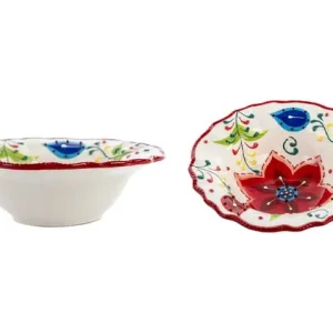 Svuotatasche dec.fiori 17xh.5cm 52683