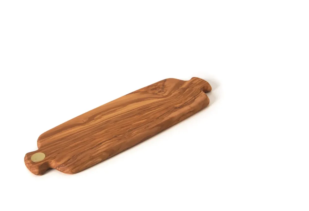 Tagliere long olive legno, 42x14x1,7 cm