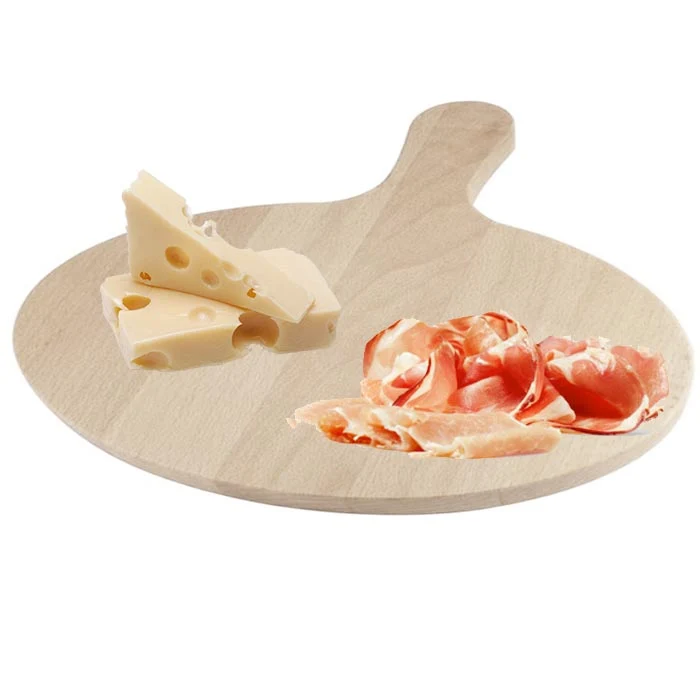 Tagliere Ovale Legno Multistrato Per Antipasti Affettati Formaggi 30 x 24 cm
