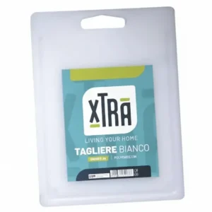 Tagliere Polipropilene Bianco- - Cm.20X30 - Spessore Cm.0,4 - 3 Pezzi Xtra
