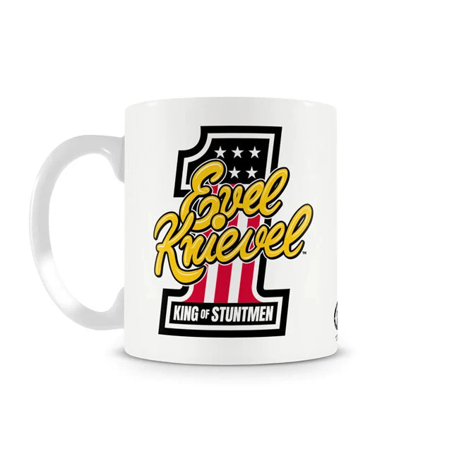 Tazza da caffè "Evel Knievel King Stuntmen" (Re degli acrobati)