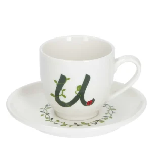 Tazza Caffe' C/P Lettera 'U'