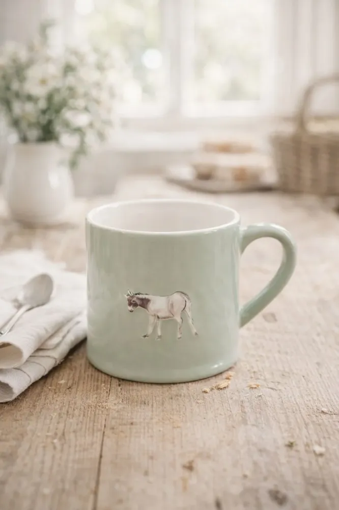Tazza Ceramica Asino