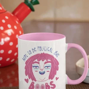 Tazza ceramica - Boobs Bianco