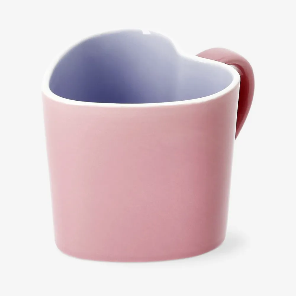 Tazza con cuore rosa - 330 ml