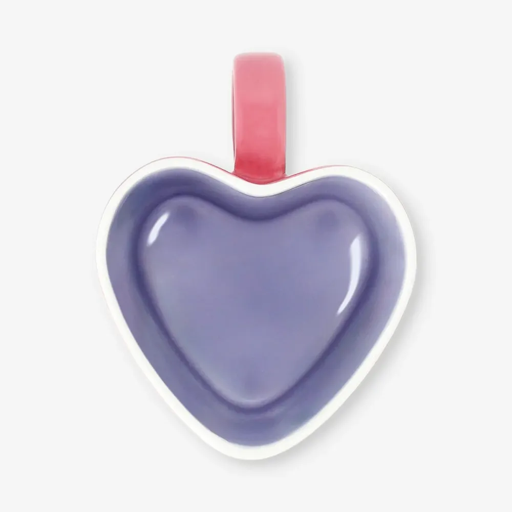 Tazza con cuore rosa - 330 ml