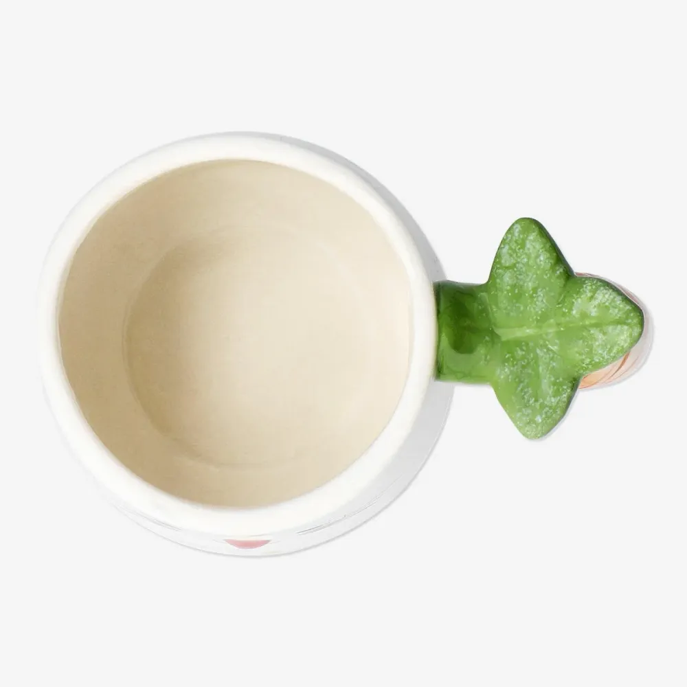 Tazza con faccia di coniglio e manico di carota - 300 ml