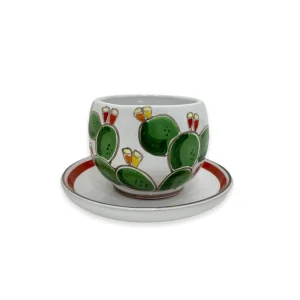 Tazza con piattino Fichi D'india