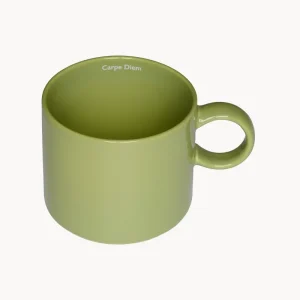 Tazza di design con scritta "Carpe Diem" Nordic Jumbo