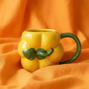 Tazza forma di peperone giallo - 400 ml