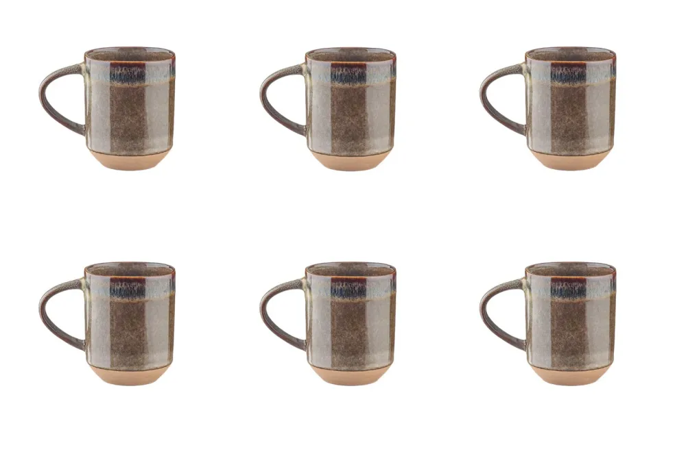 Tazza GENESIS 40cl - 6 pezzi - Basalto