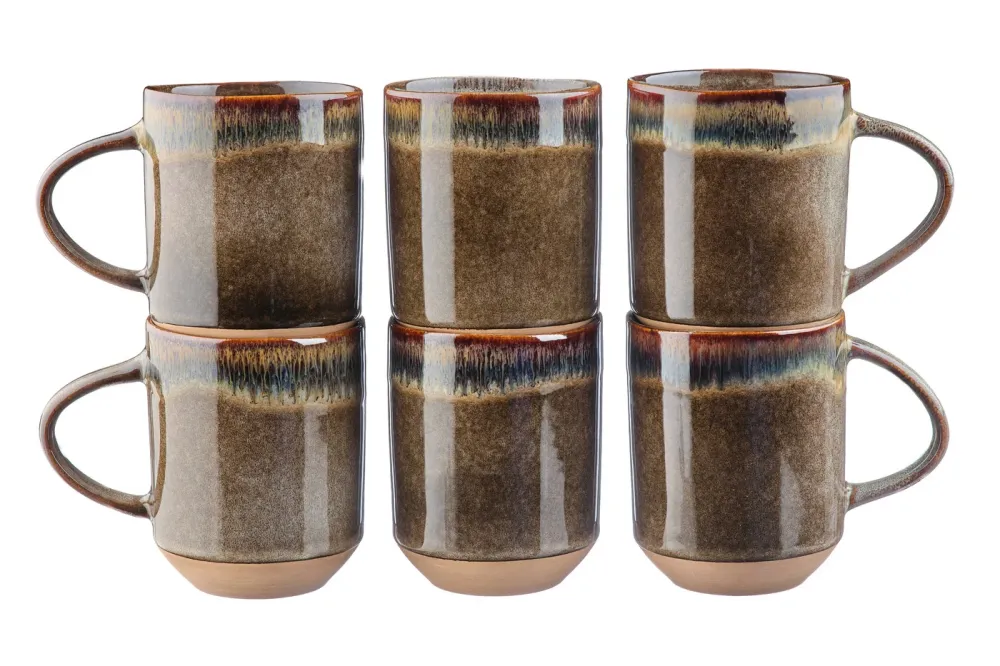 Tazza GENESIS 40cl - 6 pezzi - Basalto