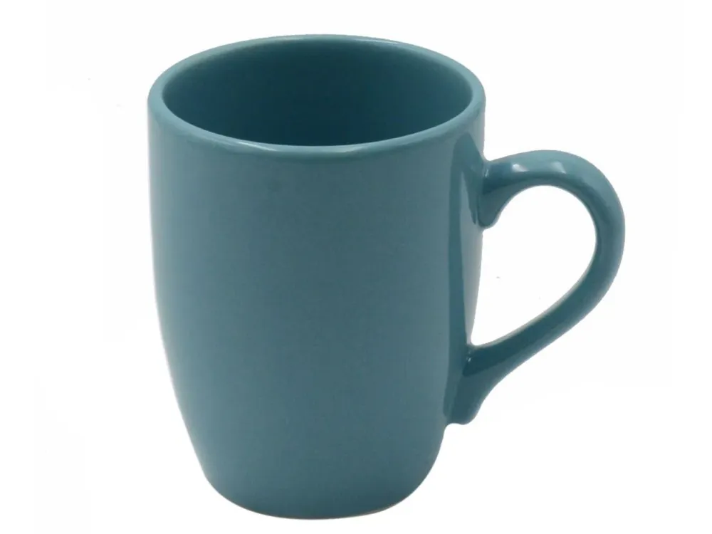 Tazza mug 12x9x11cm turchese