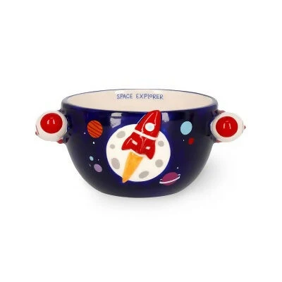 Tazza mug buongiorno gres spazio per colazione space explorer legami