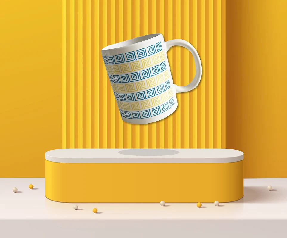 Tazza mug GREEK KEY