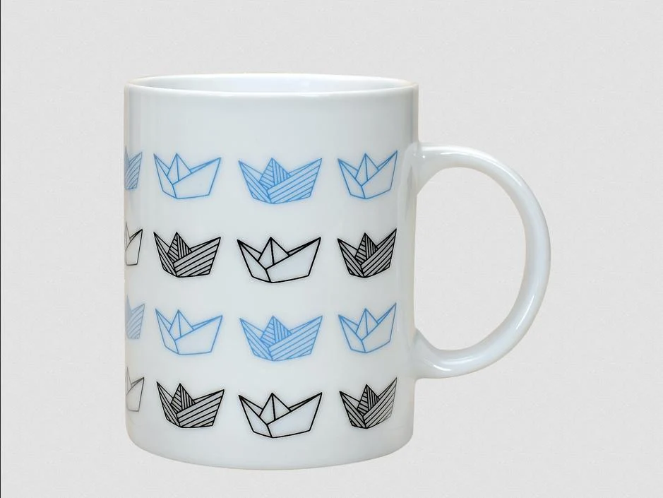 Tazza mug PAPER BOATS