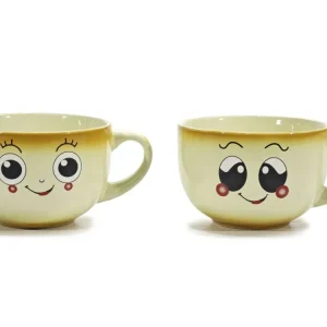 Tazza mug viso Reactive 48cl, 2 assortimenti