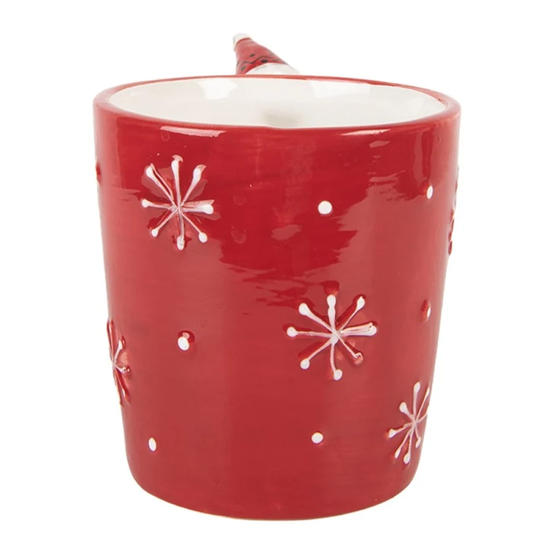 Tazza Natalizia con Manico Babbo Natale