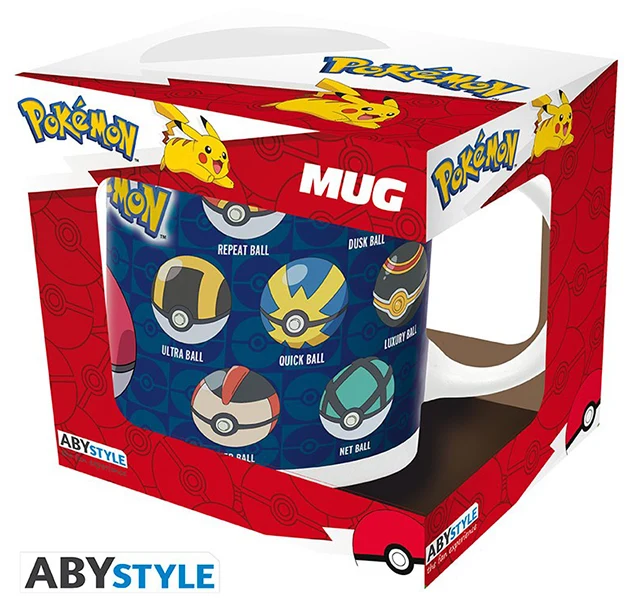 Tazza Pokemon Ball Varieties