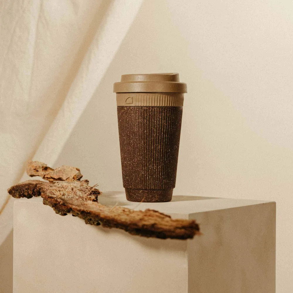 Tazza riutilizzabile base di caffè