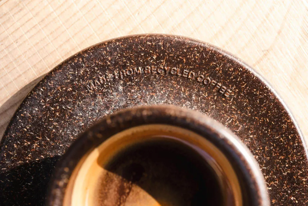 Tazza riutilizzabile base di caffè